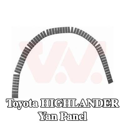 VAN WEZEL Yan panel Sol, Sağ — Toyota Highlander