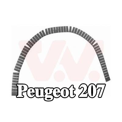 VAN WEZEL لوحة جانبية يسرى, يمين — Peugeot 207