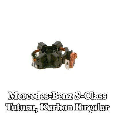 BOSCH Tutucu, karbon fırçalar — 1995 Mercedes-Benz S-Class