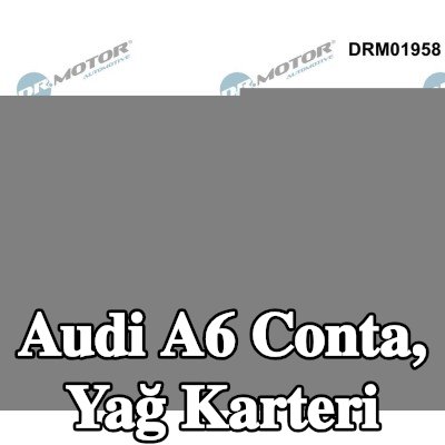 DR.MOTOR AUTOMOTIVE Conta, yağ karteri — Audi A6