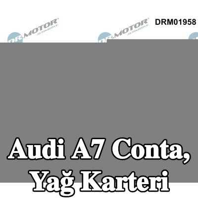 DR.MOTOR AUTOMOTIVE Conta, yağ karteri — Audi A7