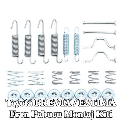 BOSCH Fren pabucu montaj kiti — Toyota Previa / Estima