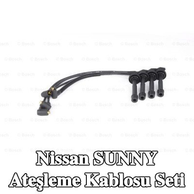BOSCH Ateşleme kablosu seti — Nissan Sunny