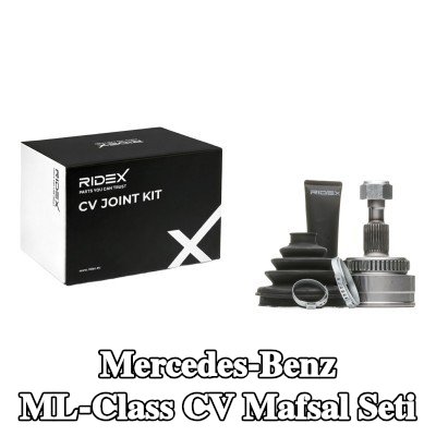 RIDEX CV mafsalı kiti Ön Aks, Tekerlek Tarafı — 2000 Mercedes-Benz ML-Class