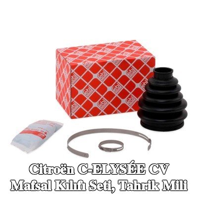 FEBI BILSTEIN CV Mafsal Kılıfı Seti, tahrik mili — Citroën C-elysée
