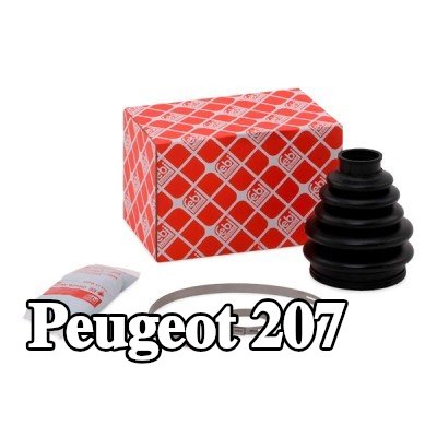 FEBI BILSTEIN طقم غطاء المحور، عمود الإدارة — Peugeot 207