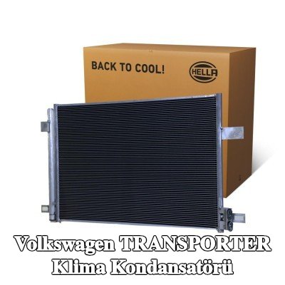 HELLA Kurutuculu klima kondansatörü, contasız/sızdırmazlık elemanları olmadan — Volkswagen Transporter
