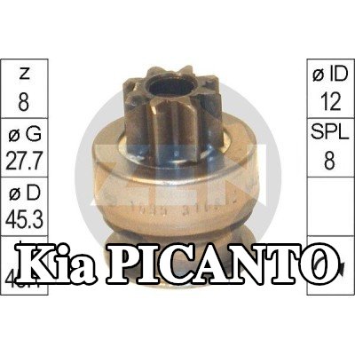 ERA ترس حر، مشغل — Kia Picanto