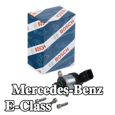 BOSCH صمام قياس الوقود مضخة الضغط العالي (جانب الضغط المنخفض), مع مواد تثبيت/تركيب — 2002 Mercedes-Benz E-Class