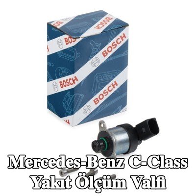 BOSCH Yakıt ölçüm valfi Yüksek Basınçlı Pompa (düşük basınç tarafı), sabitleme/montaj malzemesi ile — 2003 Mercedes-Benz C-Class