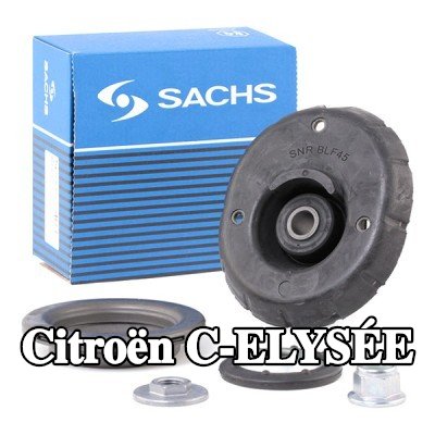 SACHS طقم إصلاح, دعامة التعليق للمحور الأمامي الأيسر, المحور الأمامي الأيمن — Citroën C-elysée