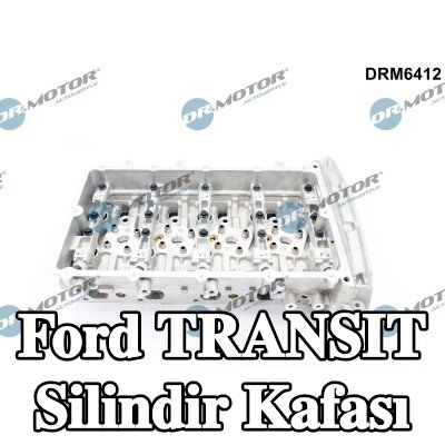DR.MOTOR AUTOMOTIVE Eksantrik mili olmayan silindir kafası, valf yayları olmadan, valfsız — 2002 Ford Transit