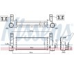 NISSENS Hızlı bağlantı parçası olmayan Intercooler, Sol konektör, açılı — 2012 Ford Transit Connect (6)