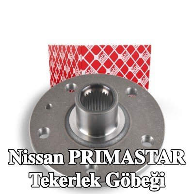 FEBI BILSTEIN Tekerlek göbeği ön aks sol, Ön Aks Sağ, tekerlek yatağı olmadan — Nissan Primastar