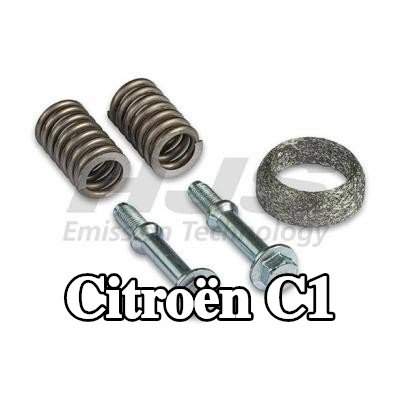 HJS مجموعة حشيات، نظام العادم — 2012 Citroën C1