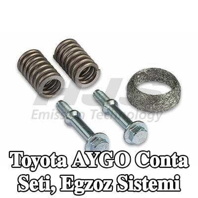 HJS Conta Seti, egzoz sistemi — 2012 Toyota Aygo