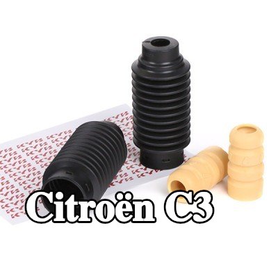 KYB طقم غطاء الغبار, طقم حماية ممتص الصدمات, المحور الأمامي — 2012 Citroën C3