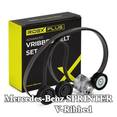 RIDEX PLUS مجموعة أحزمة V-Ribbed — Mercedes-Benz Sprinter
