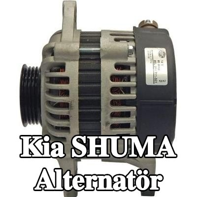 HELLA Alternatör 80A — Kia Shuma
