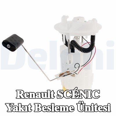 DELPHI Benzinli yakıt besleme ünitesi, contasız/sızdırmazlık elemanı olmadan, basınç sensörü olmadan — 2003 Renault Scénic