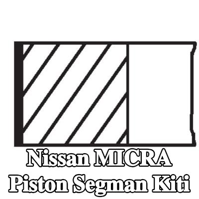 MAHLE Piston Segman Kiti — 2002 Nissan Micra