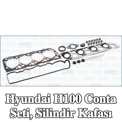 AJUSA Conta seti, silindir kapağı contalı silindir kapağı, valf gövdesi contalı, FIBERMAX — Hyundai H100