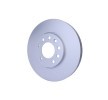 HELLA Fren diski PRO, Ön Aks, Outer Diameter: 280mm, içten havalandırmalı, Kaplamalı, tekerlek yatağı olmadan, tekerlek göbeği olmadan, tekerlek saplamaları olmadan — 2000 Chevrolet Astra (4)