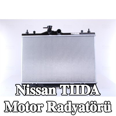 NISSENS Conasız/contasız motor radyatörü — Nissan Tiida