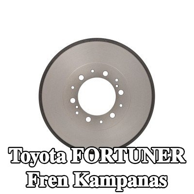 BOSCH Arka aks fren kampanası, 344, 5mm — Toyota Fortuner