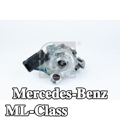 FEBI BILSTEIN الشاحن التوربيني الأيسر, مع وحدة تحكم — 2010 Mercedes-Benz ML-Class