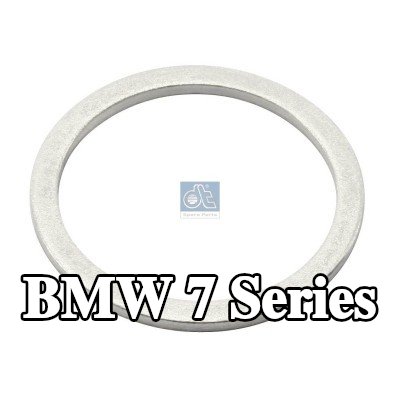 DT Spare Parts حشية سدادة حوض الزيت من الألومنيوم, Inner Diameter: 22mm — 2000 BMW 7 Series
