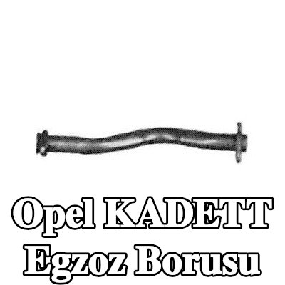 VEGAZ Egzoz Borusu — Opel Kadett