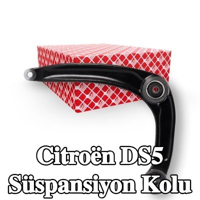 FEBI BILSTEIN Ön Aks Sol Süspansiyon Kolu, Alt, Dökme Çelik, rotil olmadan, lastik yastıklı — 2011 Citroën Ds5