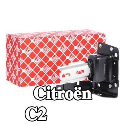 FEBI BILSTEIN حامل المحرك الأيسر, المطاط الصناعي — Citroën C2