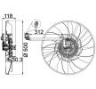 MAHLE Fan, radyatör 500mm — 2002 Land Rover Range Rover (1)