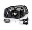 ABAKUS Far Sol, H4, far seviyeleme motorlu, Lens Rengi (yön göstergesi): Kristal berraklığında, ampul içermez — 2008 Volkswagen California (3)
