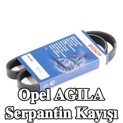 BOSCH Serpantin kayışı 895mm, Number of ribs: 5 — Opel Agila