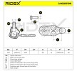 RIDEX Ön aks rotili, Alt, her iki taraf, 16mm — Chevrolet Lanos (6)