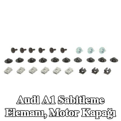 ROMIX Sabitleme Elemanı, motor kapağı — 2012 Audi A1