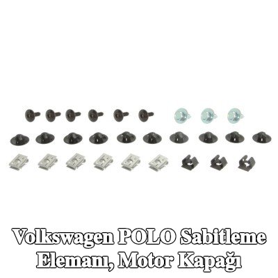 ROMIX Sabitleme Elemanı, motor kapağı — 2010 Volkswagen Polo
