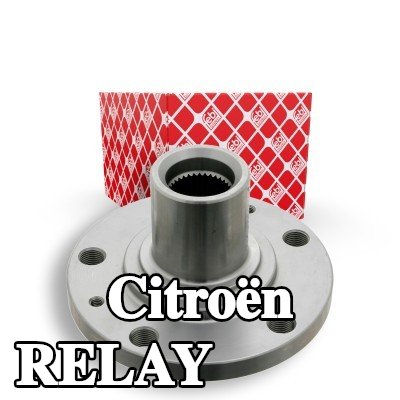 FEBI BILSTEIN محور العجلة المحور الأمامي, بدون محمل عجلة — 2003 Citroën Relay