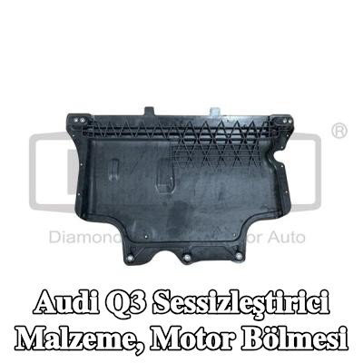 DPA Sessizleştirici malzeme, motor bölmesi — Audi Q3