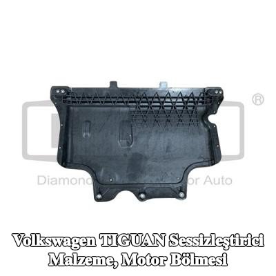 DPA Sessizleştirici malzeme, motor bölmesi — Volkswagen Tiguan