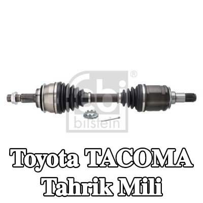 FEBI BILSTEIN Tahrik mili Ön Aks Sol, Ön Aks Sağ, somunlu, Çatlak Pim ile — Toyota Tacoma