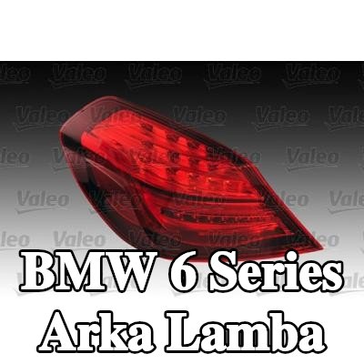 VALEO Arka lamba ORİJİNAL PARÇA, Sağ, ampul tutuculu, ampullü — BMW 6 Series