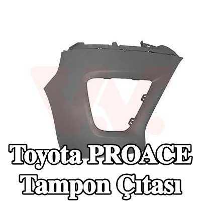 VAN WEZEL Tampon çıtası Sağ Ön — 2016 Toyota Proace