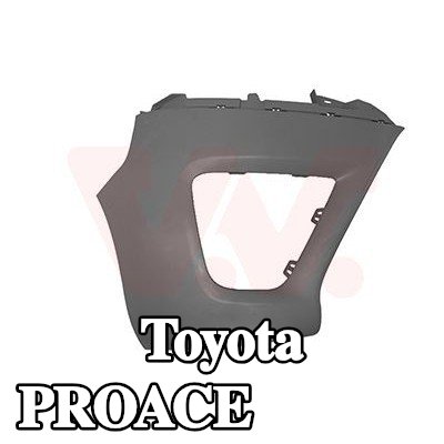 VAN WEZEL حافة المصد الأمامية اليمنى — 2016 Toyota Proace