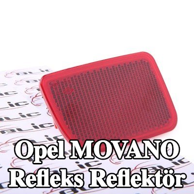 BLIC Refleks reflektör Sol Arka — Opel Movano