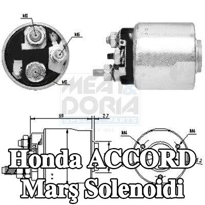 MEAT & DORIA Marş solenoidi — Honda Accord