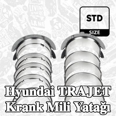 ET ENGINETEAM Kelepçe tutuculu krank mili yatağı — Hyundai Trajet